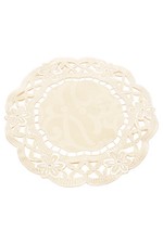 SANDER TISCHWÄSCHE Platzset Beige Elegant Vintage Polyester Spitze