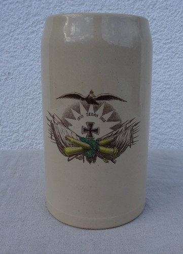 Alter bierkrug 1870 sedan - alter,