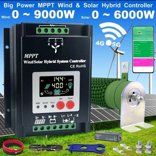 Wifi wind solar laderegler - wind,
