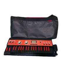 KORG MicroKORG XL + BKRD Synthesizer Limited Schwarz Rot mit Vocoder Keyboard...