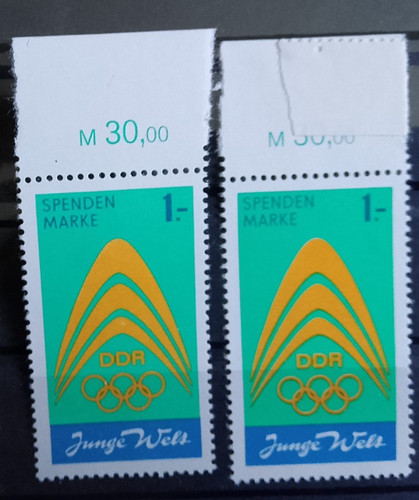 Ddr spendenmarke xx mit - ddr,