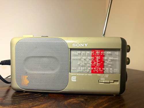 Sony icf 750s fm - sony, icf-750s