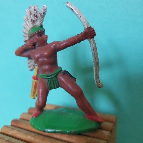 Ddr spielzeug figur indianer - ddr,