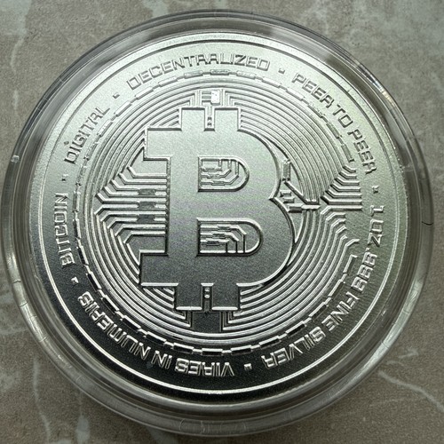 Bitcoin silbermünze 2025 - oz,