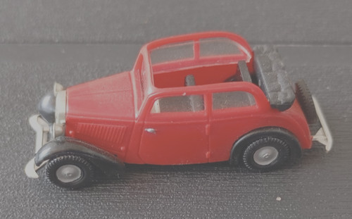 Brekina dkw cabrio rot h0 - brekina,