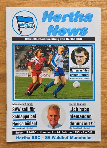 Hertha bsc sv - bsc,
