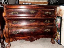 Holzkommode mit Schubladen, Braun