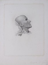 Antonio Canova Kupferstich 19.Jahrhundert