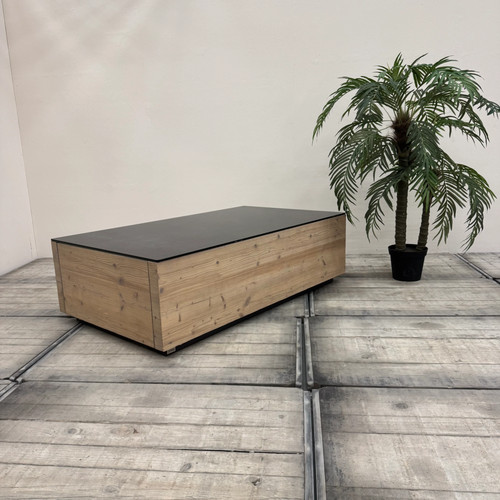Design couchtisch holzoptik - couchtisch,