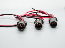 10x W5W T10 Fassung Standlicht Parklicht Stecksockel Glassockel Sockel KFZ