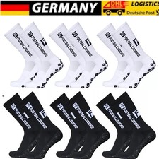 6 Paare FS FootballSocks Anti-Rutsch Grip Socken Fußball Fitness 39-46 Bewegung