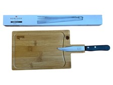 Richartz Winston Rominox BBQ 5in1 Grillbesteck Schneidebrett Messer Set