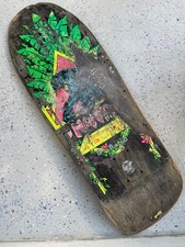 Vintage 1987 Natas Kaupas Skateboard Deck Santa Cruz / Santa Monica Airlines