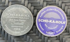 SCHO-KA-KOLA Vollmilch Dose (blau) – seltene Variante – ca. 1960er/70er