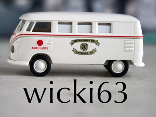 Brekina krankenwagen - brekina, vw