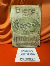 Alt Wernesgrüner Blechschild