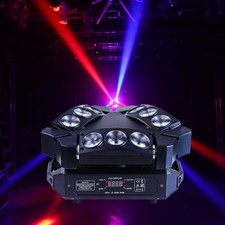 U`King 180W 9 LED RGB Moving