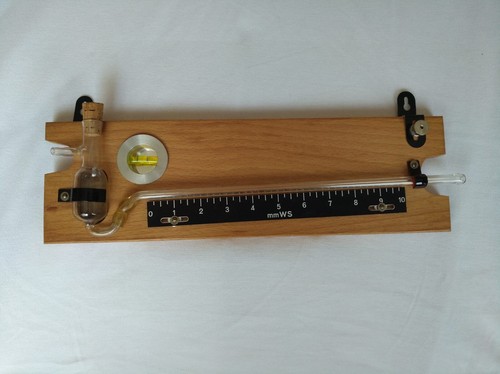 Schrägrohrmanometer holz - schrägrohrmanometer,,