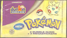 Leere Tüte / Blister Pokemon dunkin ohne Bilder      (O5-1-36)