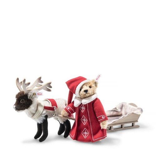 Steiff schlitten set - steiff,