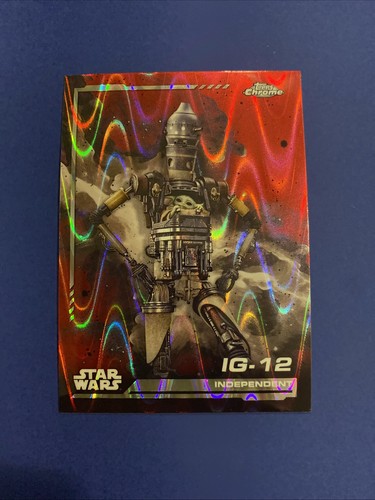 Star wars karte topps chrome - wars,