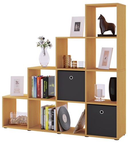 Holz treppenregal regal - treppenregal, 10
