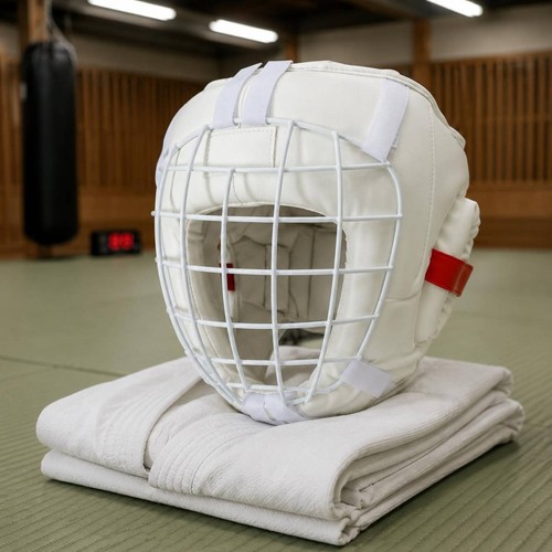 Sparring helm leder - helm, pu-leder