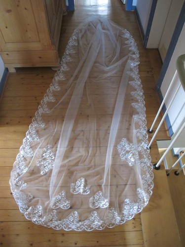 Schleier hochzeit xxxl sehr - schleier, hochzeit,