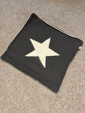 GANT Kissenbezug grau weiss Stern ca. 45,5 auf 47 cm