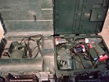 Metabo akkuschrauben mit 3 akkus zwei Ladegeräte und koffer