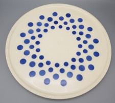 TORGAU alte TORTENPLATTE blaue