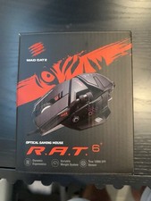 Madcatz R.A.T. 6+ Optical Gaming Mouse, Black