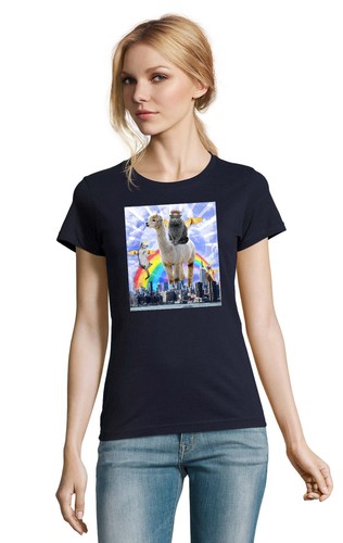Damen shirt cat angels - cat,