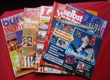 5 Zeitschriften Weihnachten basteln, backen, dekorieren usw.