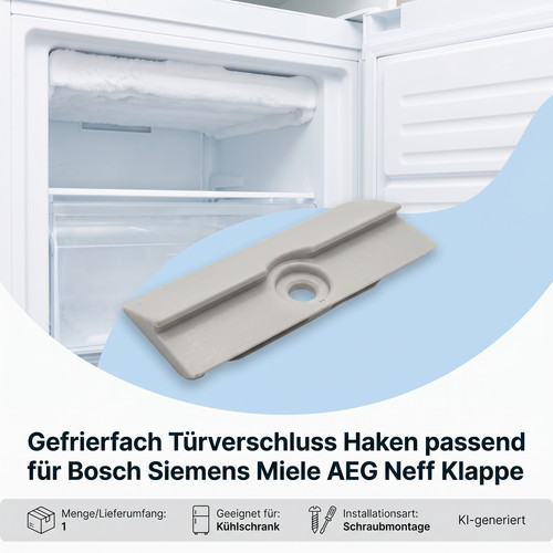 Gefrierfach türverschluss - gefrierfach,