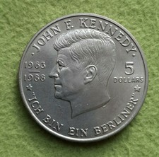 NIUE 5 Dollars 1988 John F