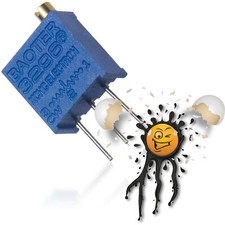 4x Potentiometer 3296 Trimmpotentiometer Spindeltrimmer 50Ohm-1MOhm Trimmer Poti