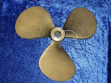 Bootpropeller, V 13x9 917, Schiffpropeller, Propeller. 3-Blatt Festpropeller