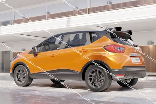 Renault captur dachspoiler - renault, 1