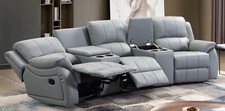 Relaxsofa 3-Sitzer Leder