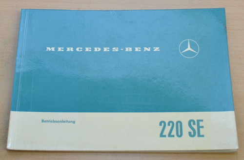 Mercedes benz w111 - 220, b