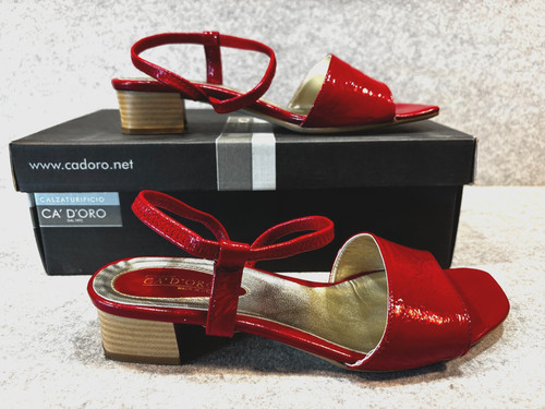 Gebr sandalen rot - rot, softlack