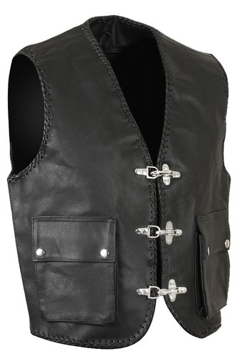 Ware lederweste kutte - ware,