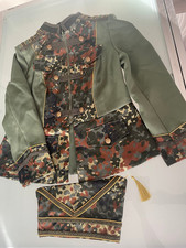 Kostüm Karnevalskostüm Damen Militär Camouflage 2teilig NEU NP 49.99€