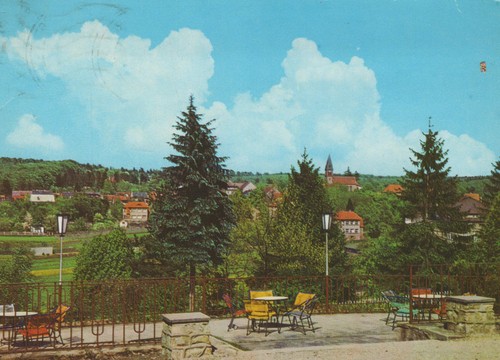 Ansichtskarte friedrichsbrunn - ansichtskarte,
