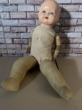 Antique bisque Headed Baby