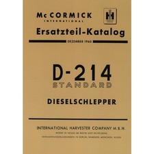 McCormick Ersatzteilliste