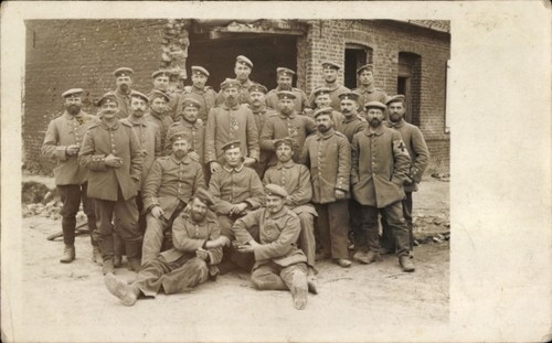 Foto deutsche soldaten in - foto, ak