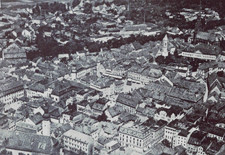 Lauban/ Lubań- Luftbild der Stadt 1931