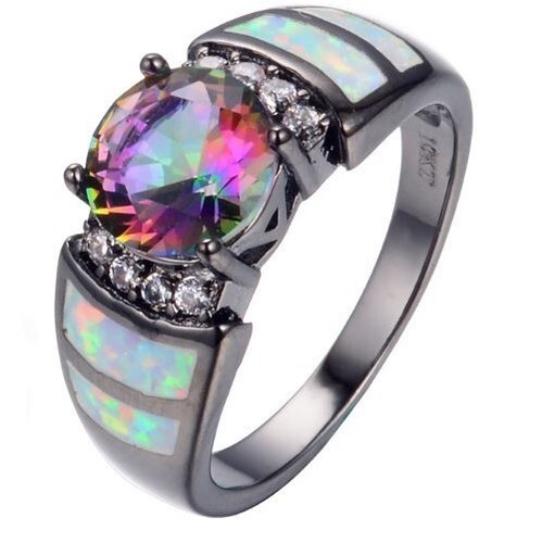 Ring damen schwarz - f.,